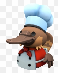 Kitchen - Overcooked 2 Platypus Chef Emoji,Chef Emoji