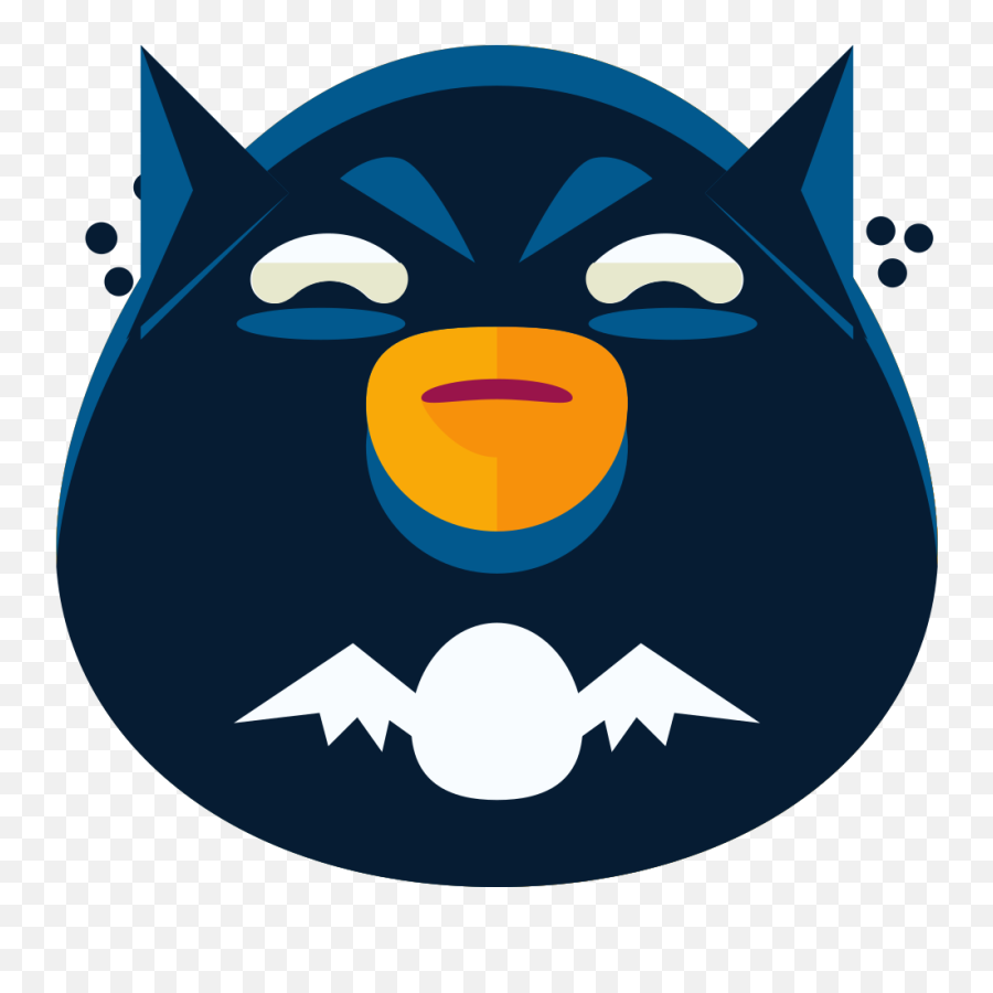 Flat Emoji Stickers Pack - Batman Emoji,Pimp Emoji