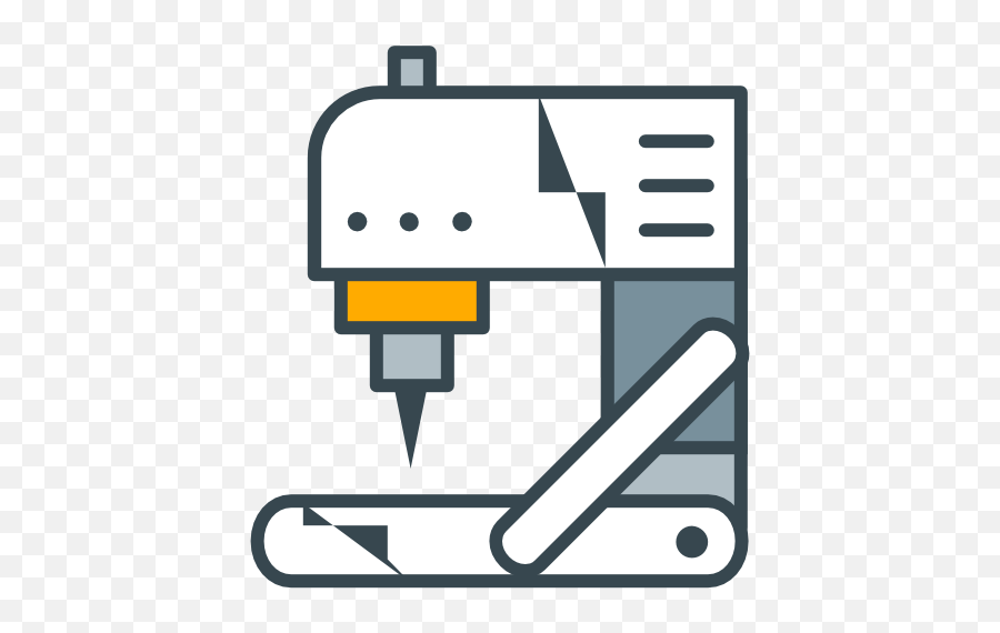 Sewing Machine Free Icon Of Home Appliance Icons - Mesin Jahit Icon Png Emoji,Sewing Emoticons