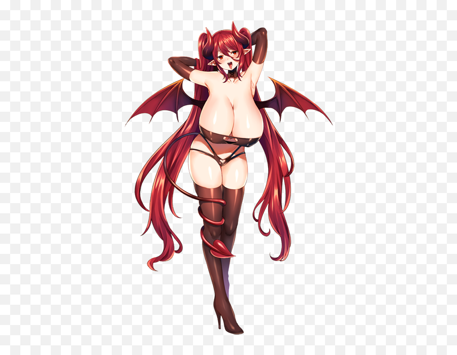 Red Succubus 62studio Wiki Fandom - Demon Emoji,Lamia Chan Emoticon