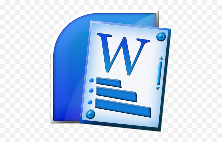 Word Icons Free Word Icon Download Iconhotcom - Related To Ms Word Emoji,Emoticons For Microsoft Powerpoint 2010