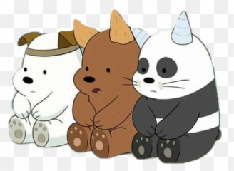 Webearbears Panda Icebear Sticker - Ice Bear Panda We Bare Bears Emoji,Grizzly Bear Emoji Android