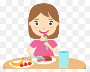 Dosha Quiz In 2021 Kids Clipart Clip Art Children Eating - Girl Eating Free Clipart Emoji,Emotions With No Breakfast