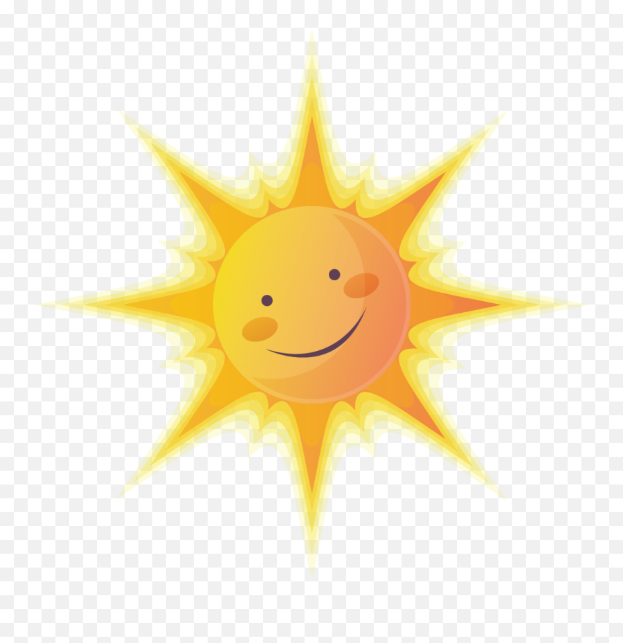 Drawing Cartoon Clip Art - Bright Sun Png Download 1000 Happy Emoji,Bethlehem Animated Emoticon