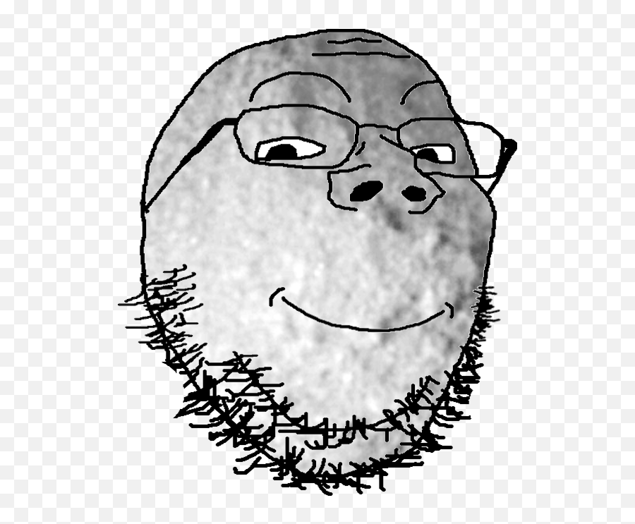 Wojak Soyjak Proteus Soy Boy Face Soyjak Know Your Meme - Happy Emoji,Thinking Emoji Forbiddon