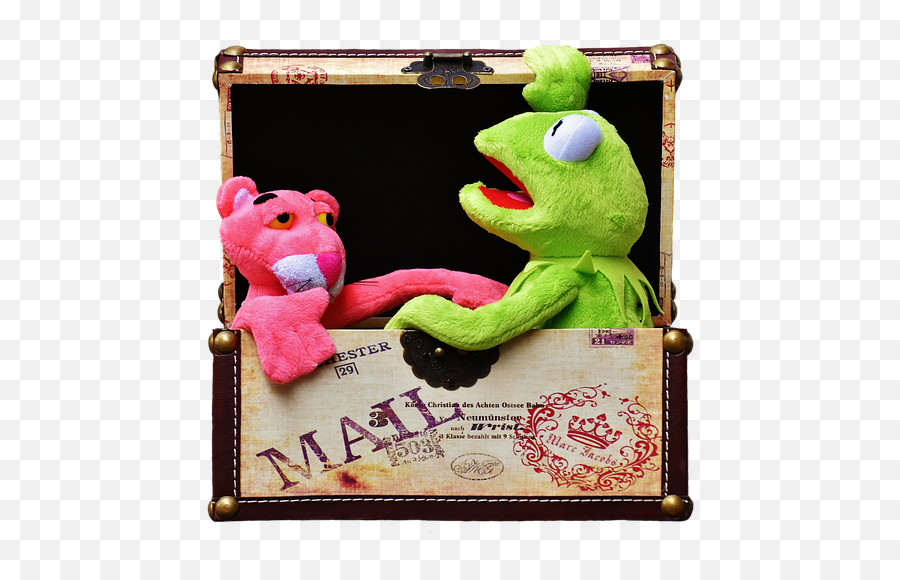 Pink Panther Plush Toys Kermit Toys Emoji,Emotions Plush