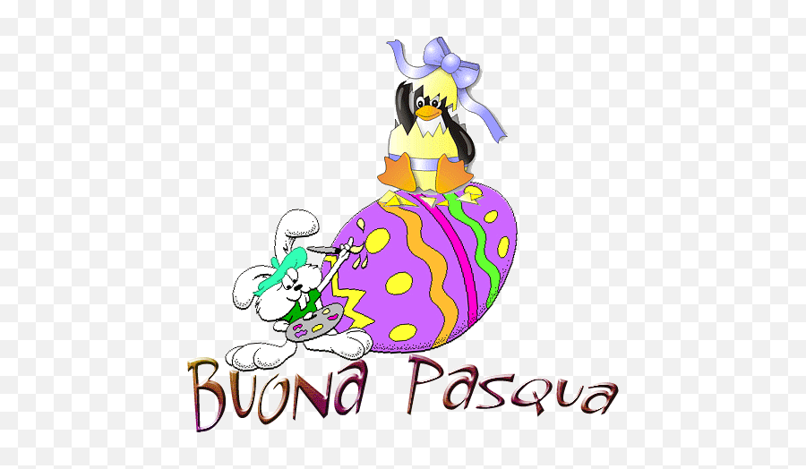 Buona Pasqua Gif Immagini In Movimento - Gif Animate Auguri Di Buona Pasqua Gif Emoji,Che Pianto Emoticon