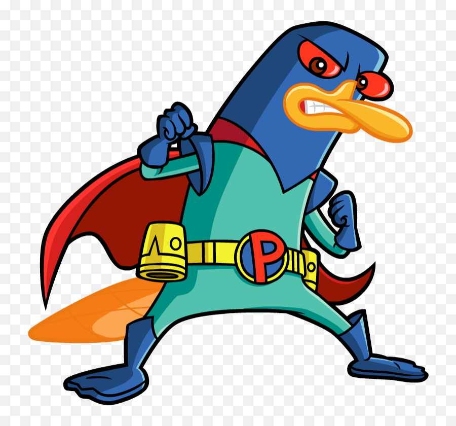 Cartoon Person Waking Up - Clipartsco Perry The Platypus Mission Marvel Emoji,Platypus Emoji