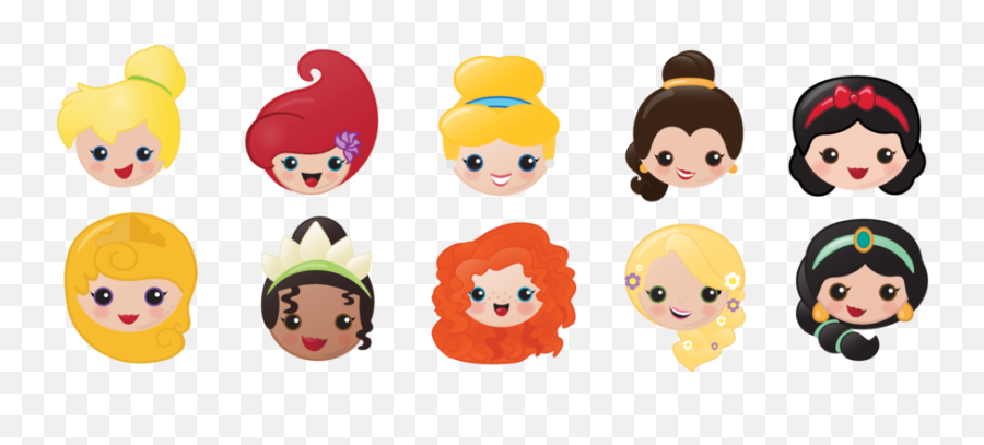 Emoji Clipart Disney Emoji Disney Transparent Free For - Disney Princess Cartoon Face,Disney Emoji Blitz