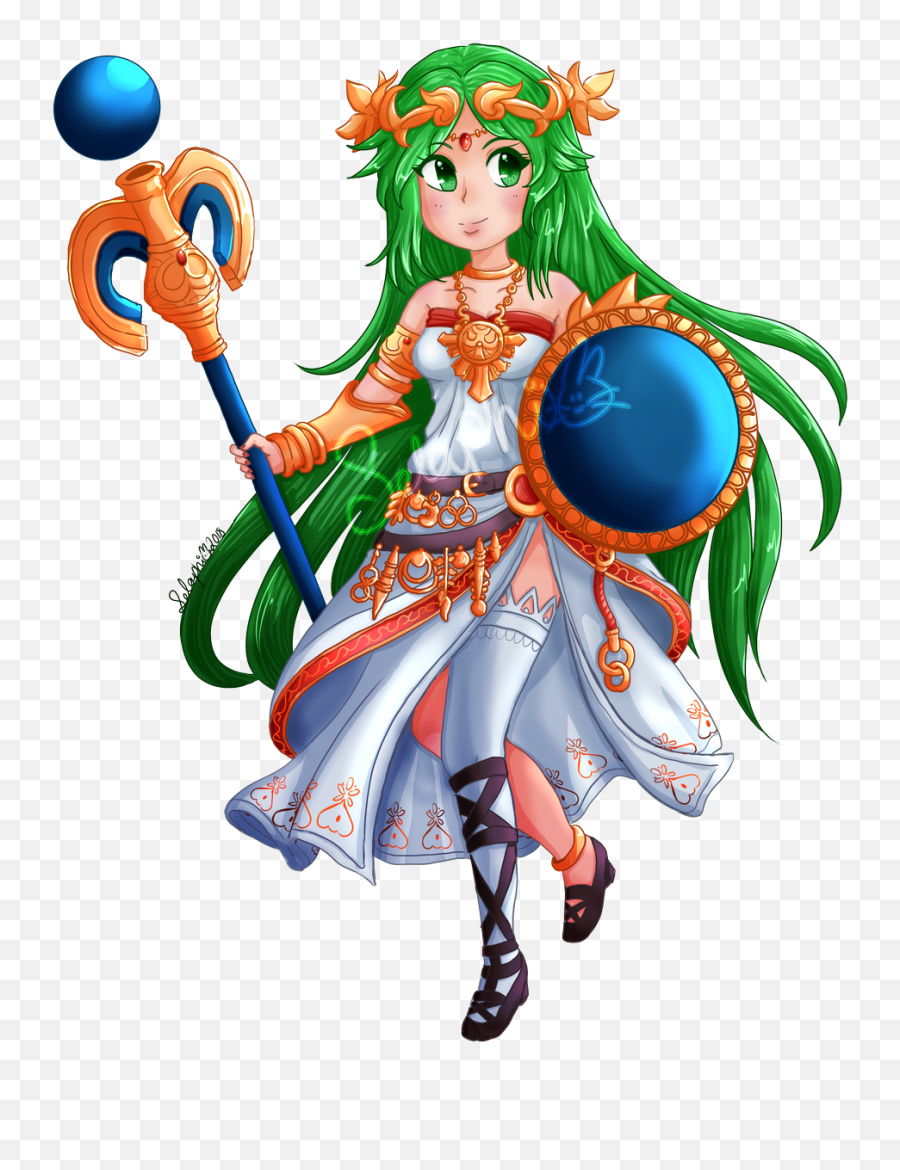 Palutena Png - I Really Like Her Design In Smash Palutena Palutena Ffxiv Emoji,Super Smash Bros Emojis