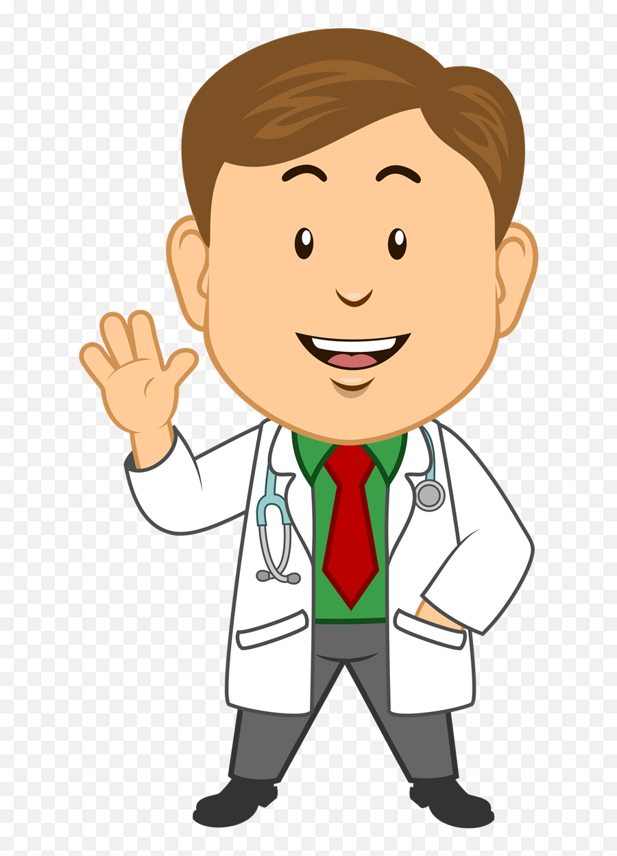 Free Doctor Cartoon Png Download Free Clip Art Free Clip - Cute Doctor Clipart Emoji,Medic Emoji