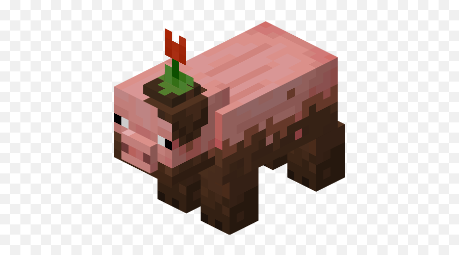Minecraft Earthmuddy Pig U2013 Official Minecraft Wiki Emoji,Can I Add Emojis To Signs Minecraft