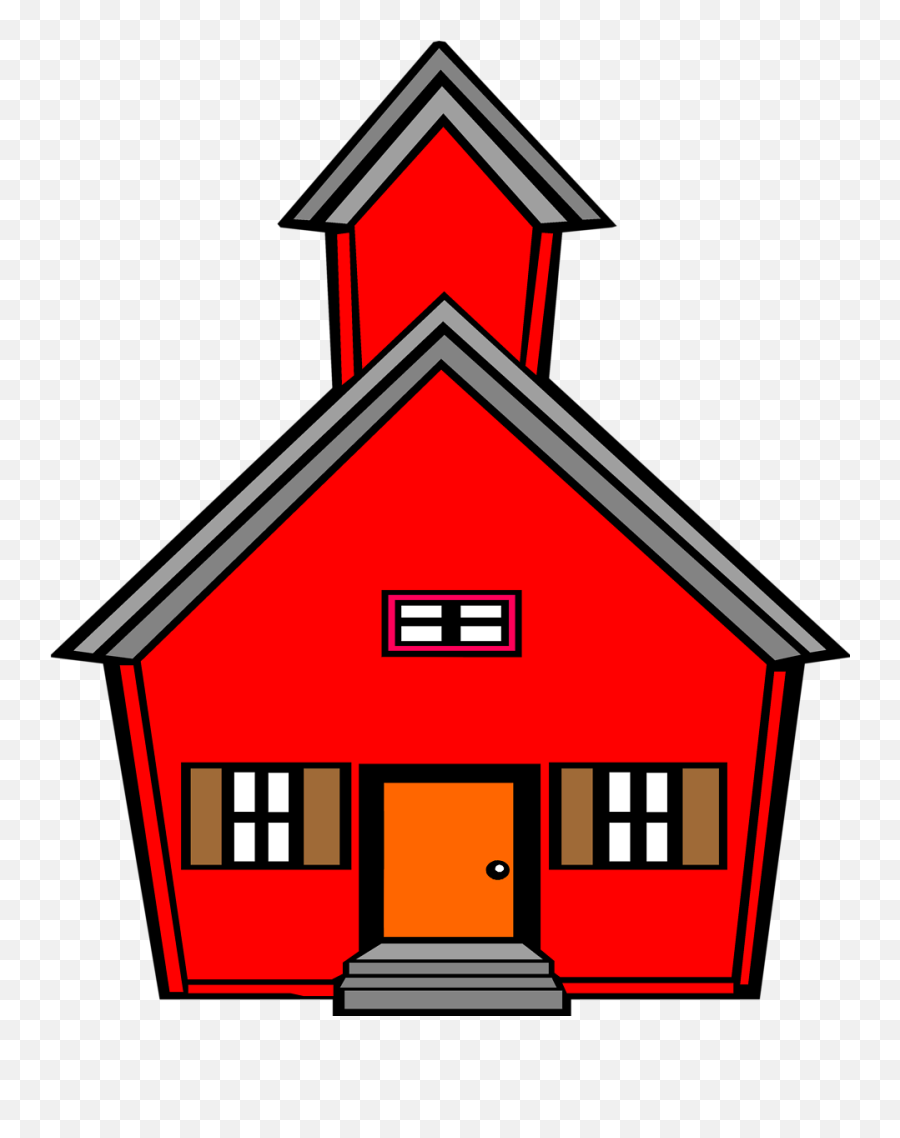 School House Outline - Clipart Best Emoji,Emojis At Their Hhouse