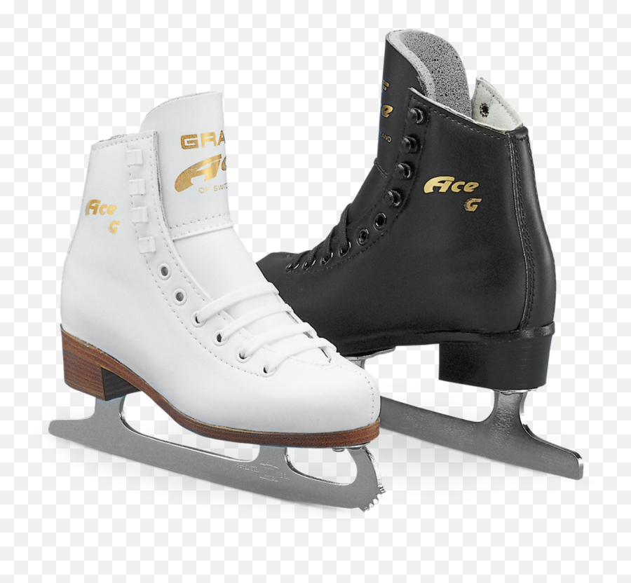 Ice Skates Graf Ace - Size 25 M White Only Sale Emoji,How To Show More Emotion In Figure Skating