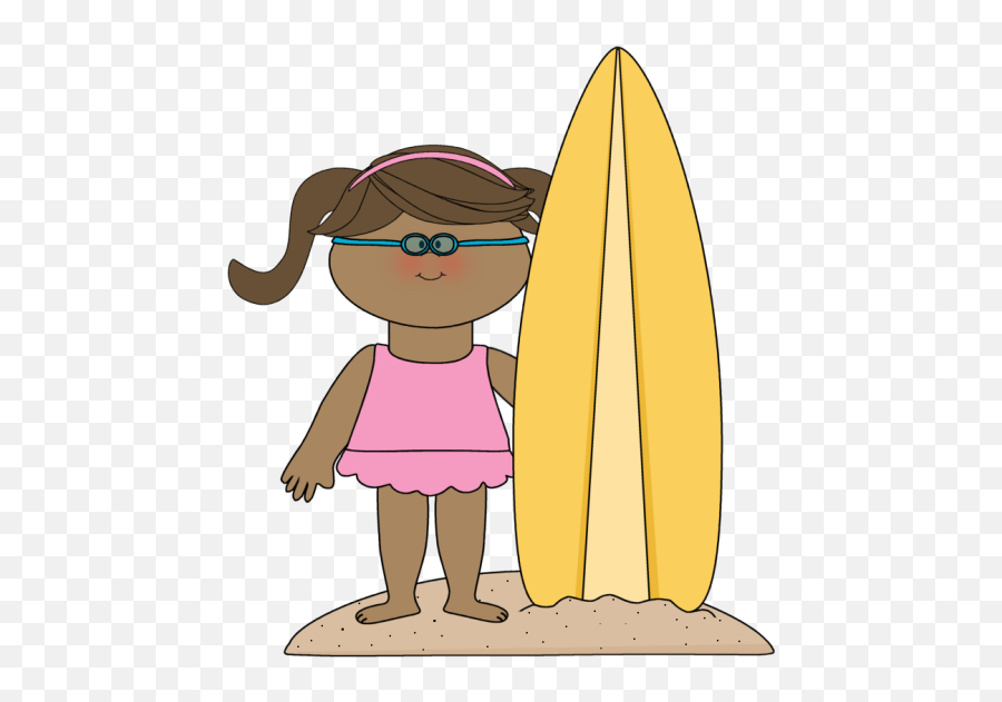 Free Summer Surfing Cliparts Download Free Clip Art Free - Girl With Surfboard Clipart Emoji,Surfing Emoji