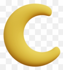 Premium Moon 3d Illustration Download In Png Obj Or Blend Emoji,Moon Emoji Discord