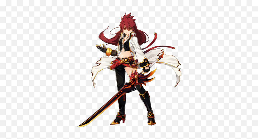 Blazing Heart - Elwiki Elesis Blazing Heart Emoji,Elsword Erbluhen Emotion Guide