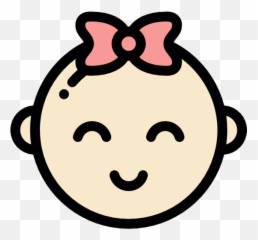 Facefacial Expressionemoticonheadnosesmilelineicon - Baby Icon Png Emoji,Emoticon Frustrado