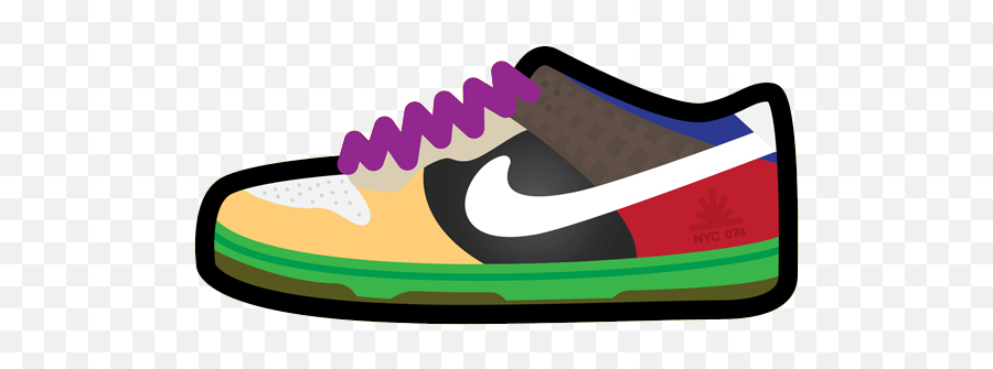 Sneakerhead Steakers - Nike Dunks Drawing Emoji,Sneakerhead Emoji