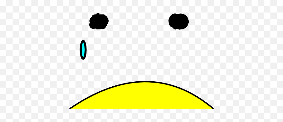 Clip Art - Clip Art Library Dot Emoji,Single Tear Emoticon