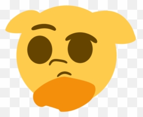 Emoji Floppy Ears Ponified Pony - Transparent Png Emoji Discord Png,Thinking Emoji Png
