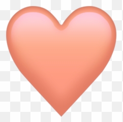 Emoji Heart Image - Corazon Png Facebook,Peach Emoji Transparent