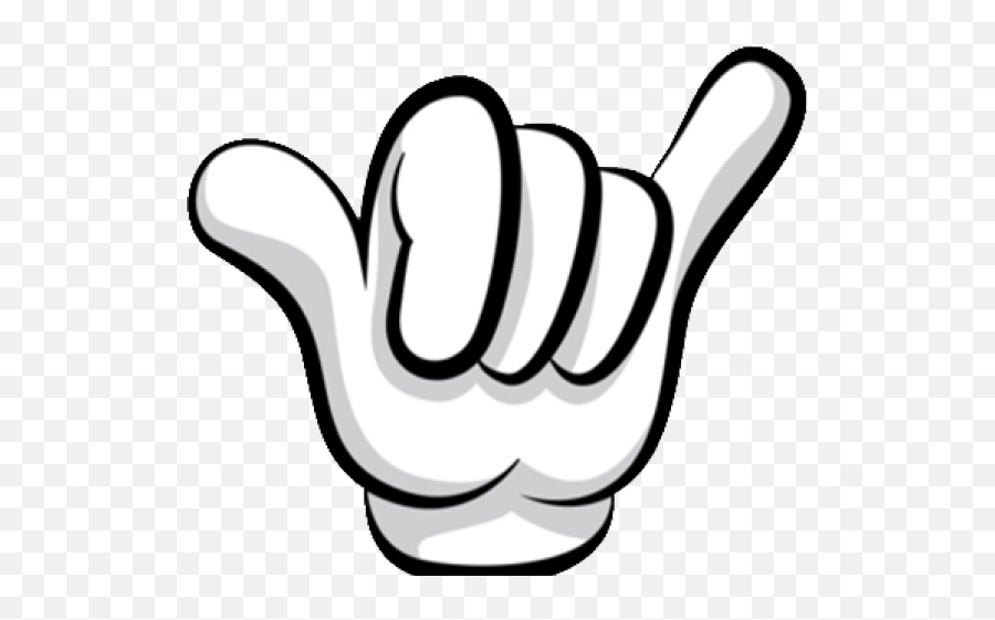 Hang Loose Hand Sign Transparent Cartoon - Jingfm Mickey Mouse Hand Signs Png Emoji,Shaka Emoji