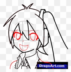 Akita Neru Draw Line Clipart - Dot Emoji,Emojis Drawline