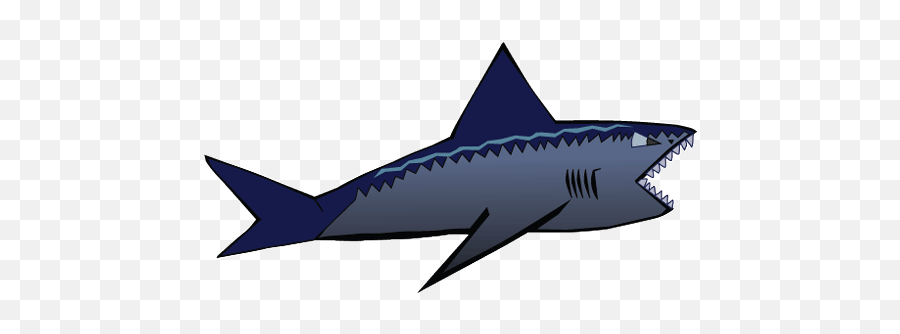 Character Spring 2019 Drawing For Digital Media - Shark Cartoon Chomping Png Emoji,Chomp Chomp Brown Emoticon Animated Gif