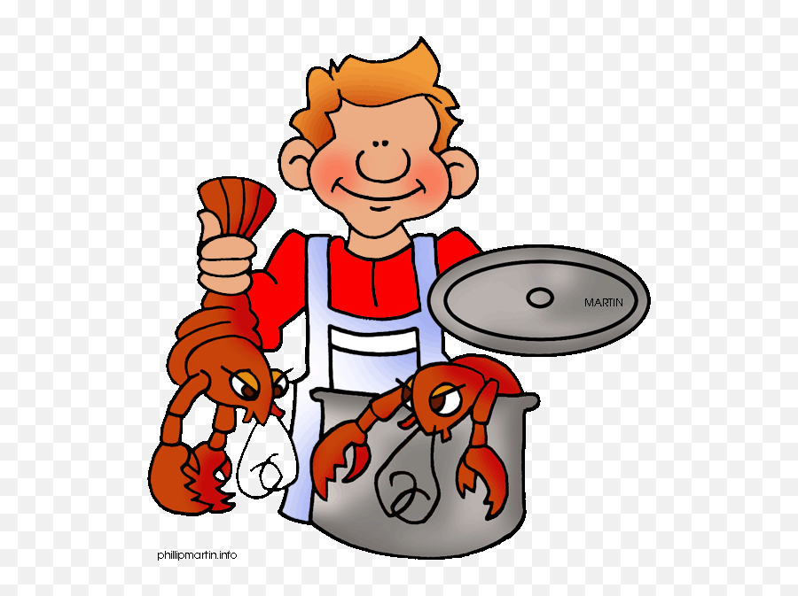 Lobster Clipart 8 Image - Clipartix Kids Eating Seafood Clipart Emoji,Lobster Emoji