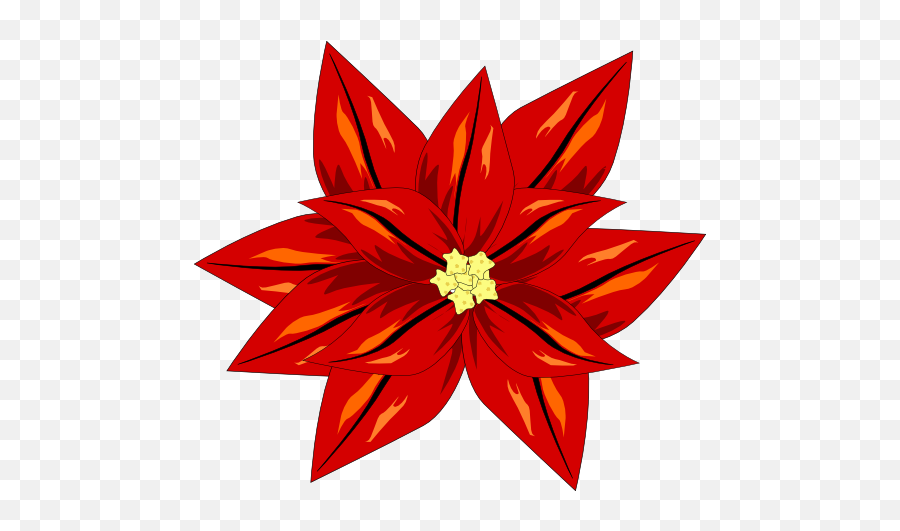 Flor Roja Clipart - Navidad Clip Art Emoji,B3c Emoticon