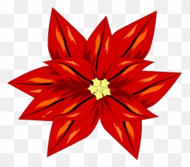Flor Roja Clipart - Navidad Clip Art Emoji,B3c Emoticon
