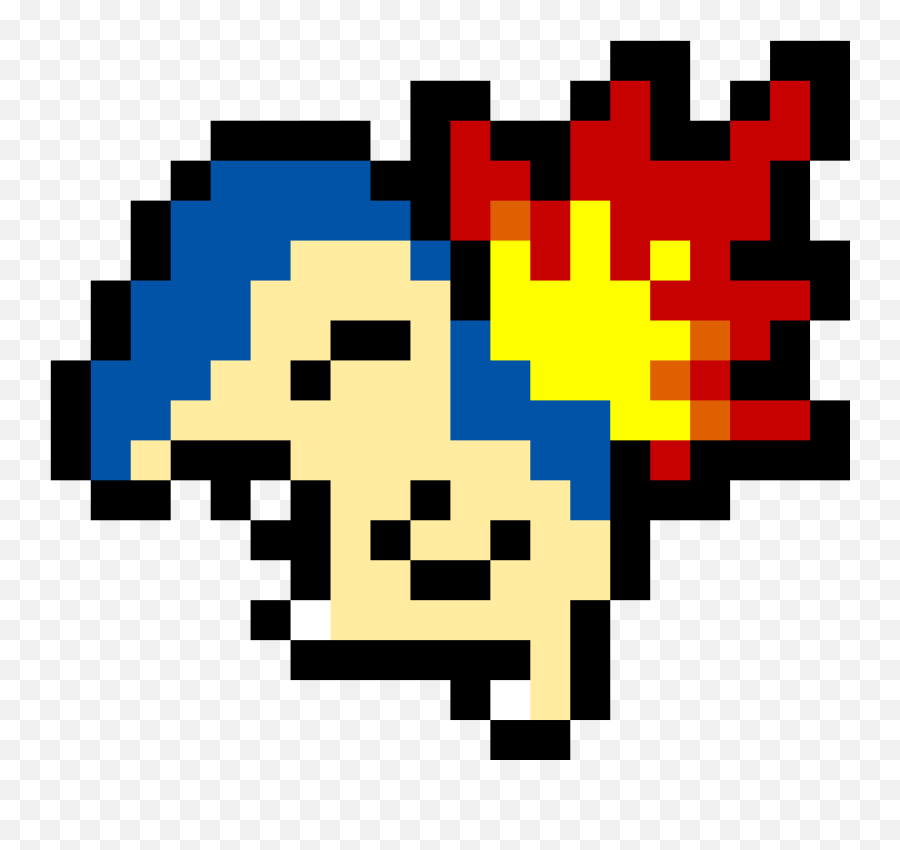 Pixel Art Gallery - Cyndaquil Pixel Art Emoji,Cyndaquil Emojis