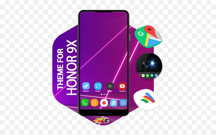 Launcher Theme For Honor 9x Apk Latest - Vivo Emoji,Ios Emui Font And Emoji