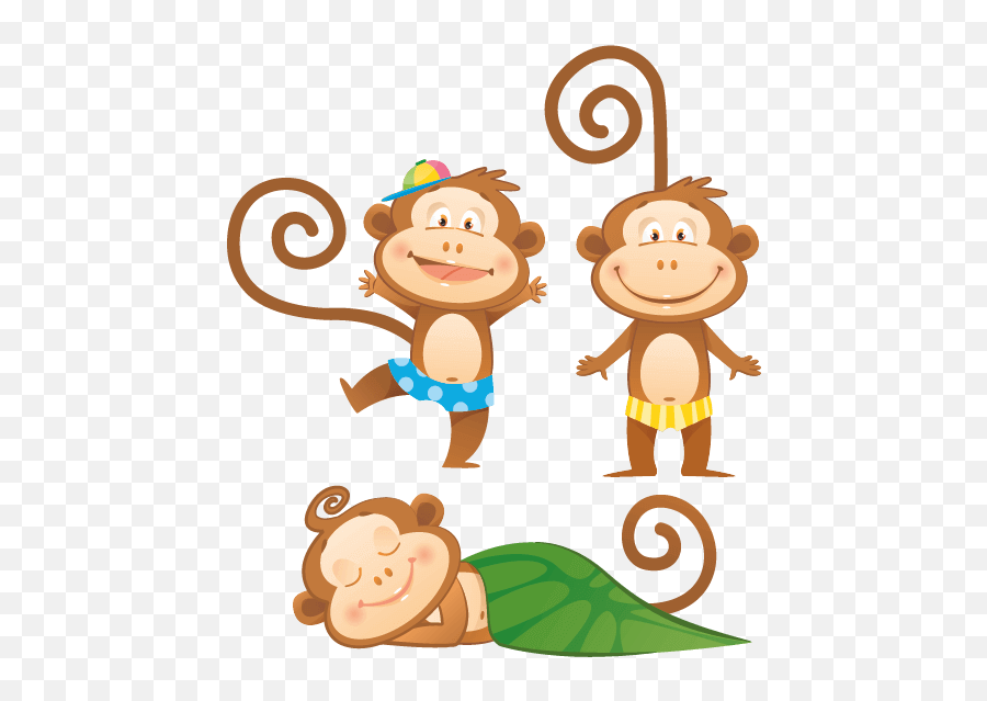 Scimmiette - Scimmiette Disegno Per Bambini Emoji,Scimmia Emoticon Facebook