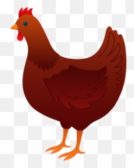 Free Chicken Clipart - Clipartsco Bond Street Station Emoji,Rooster + Chicken Leg Emoji