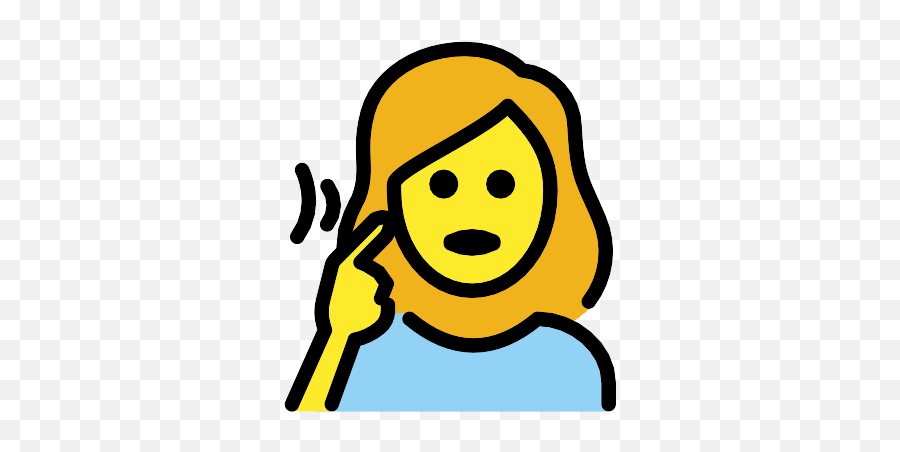 Deaf Person Vector Svg Icon - Clipart Free Deaf Woman Emoji,Shrugging Shoulder Emojis