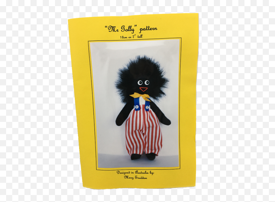 Golliwog - Soft Emoji,Girls Toy With Mens Emotions