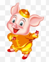 542x754 - Fictional Character Emoji,Lunar New Year Emojis Golden Pig
