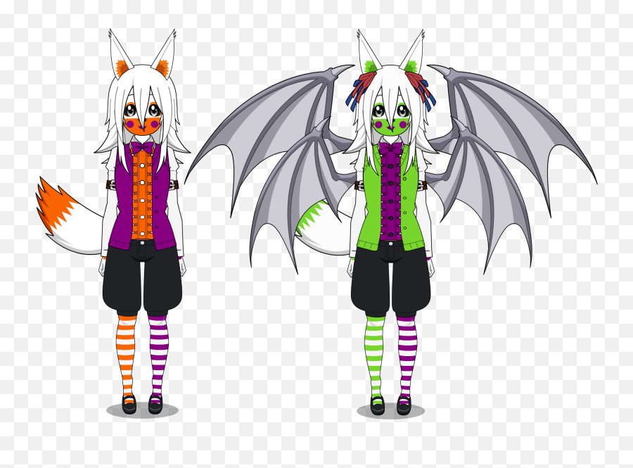 Lolbit And Tangle - Human Magician Mangle Emoji,Kisekae How To Change Emotions