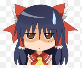 Face Palm Png - Reimu Disappointed Emoji,Anime Facepalm Emoji