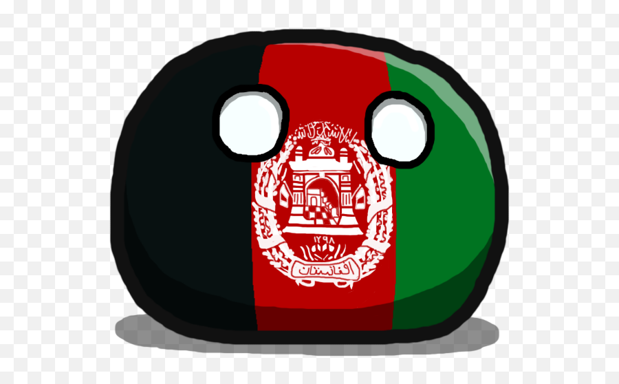 Afghanistanball - Afghanistan Countryball Emoji,Polandball Emotion Eyes Guide