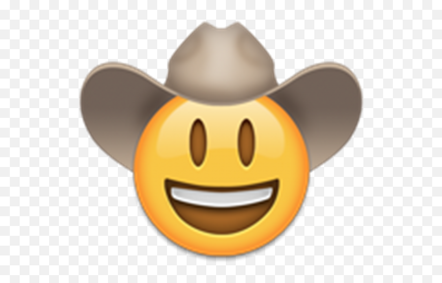 Cowgirl Clipart Emoji Cowgirl Emoji - Cowboy Hat Emoji No Background,Texas Emoji