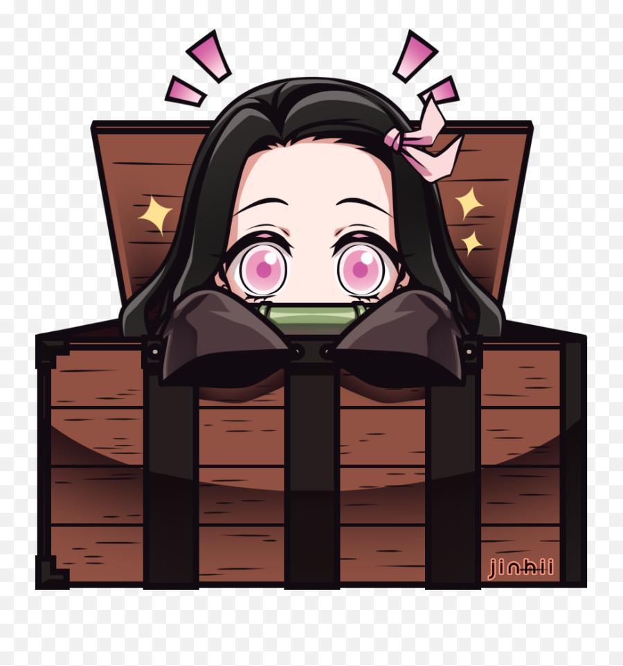 Discord Emojis List - Smol Nezuko,Chibi Emoji