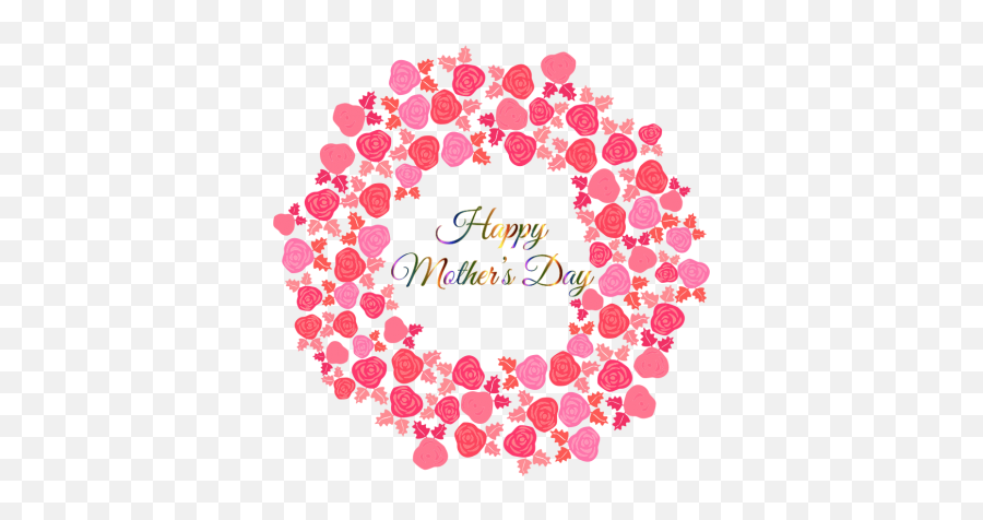 Heart Flowers Red Mothers Day Icon Png - 4541 Happy Mother Day Date Emoji,Mother's Day Emoji