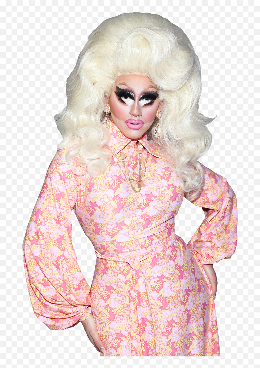 Transparent Drag Queen Wig Png - Drag Race Trixie Emoji,Drag Queen Emoji