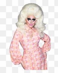 Transparent Drag Queen Wig Png - Drag Race Trixie Emoji,Drag Queen Emoji