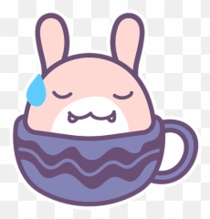 Rabbit By Doreen Osborne - Sticker Maker For Whatsapp Emoji,Molang Emojis