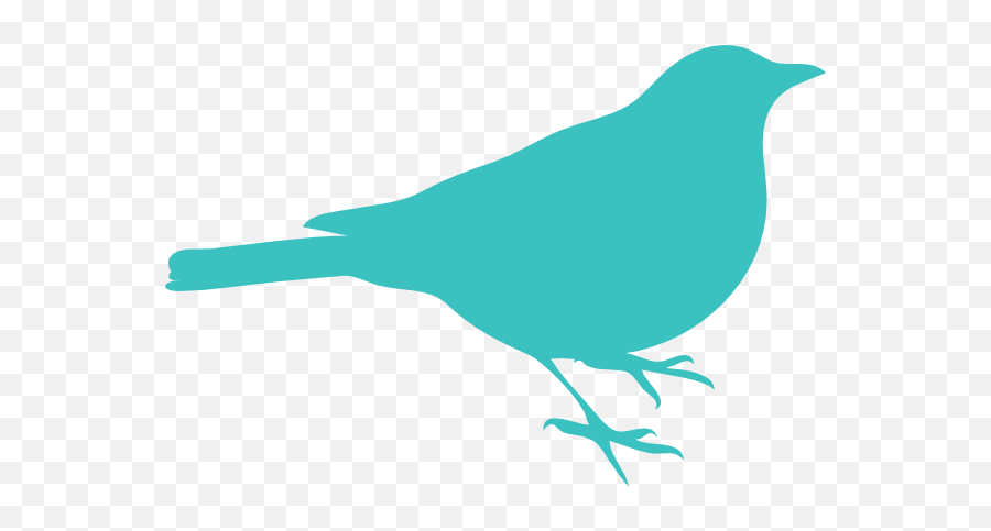 Free Turquoise Birds Cliparts Download Free Clip Art Free - Elegant Blue Bird Silhouette Emoji,Blue Bird Emoji