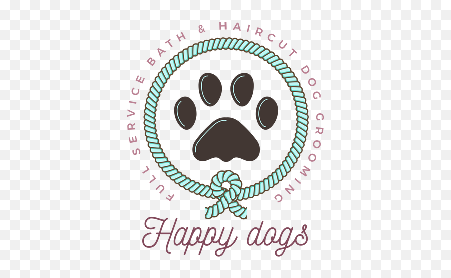 Happy Dogs Logo Transparent Png U0026 Svg Vector Emoji,Dog Paw Emoji Png